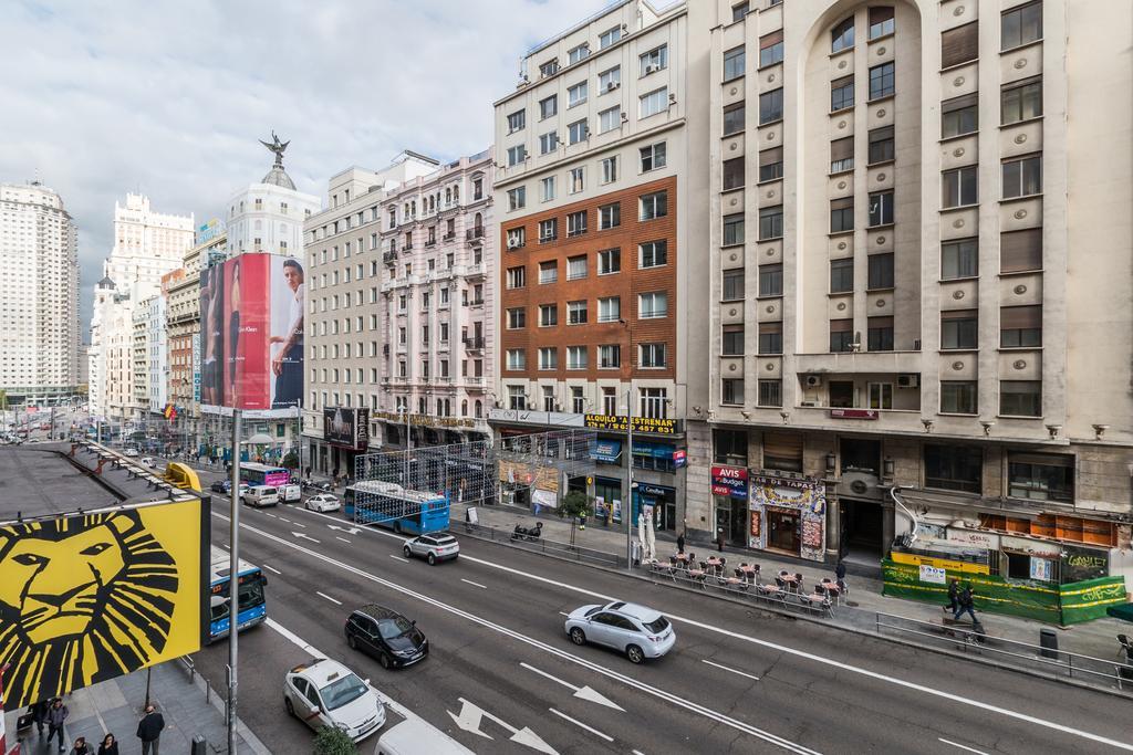 Gran Via 55 Exclusive Apartments Madrid Exteriör bild